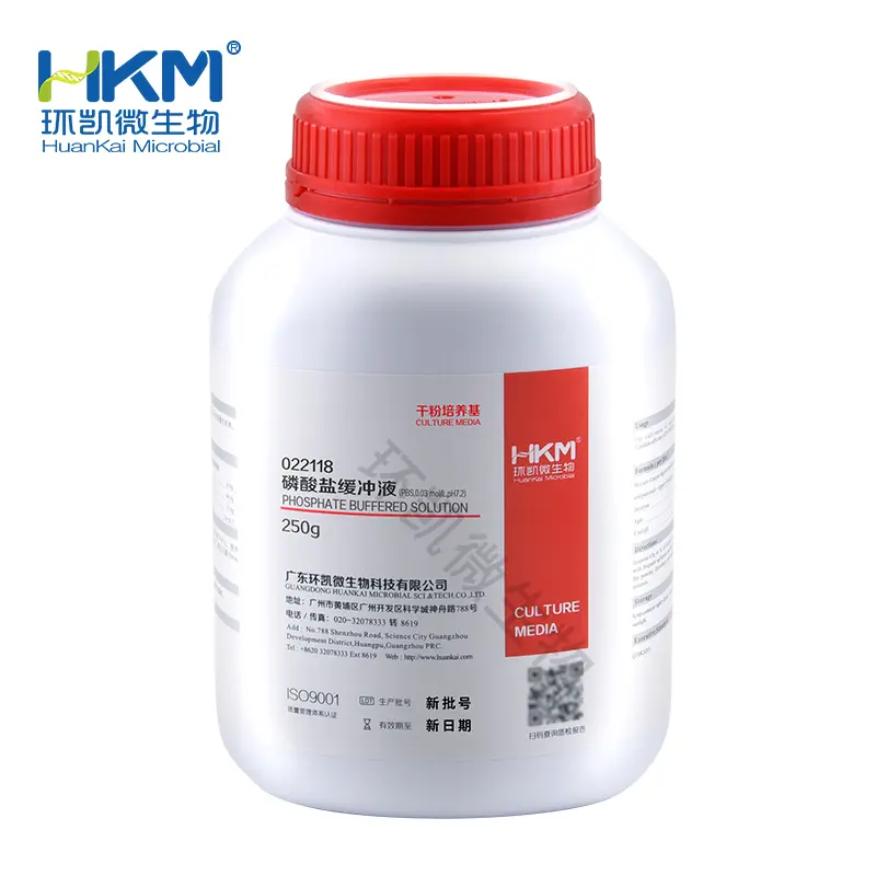 022118 磷酸盐缓冲液（PBS，0.03mpl/L，pH7.2）   250g 环凯