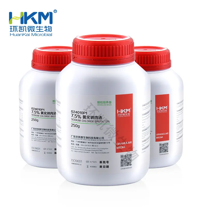 024010P1 7.5%氯化钠肉汤（颗粒型）  250g 环凯