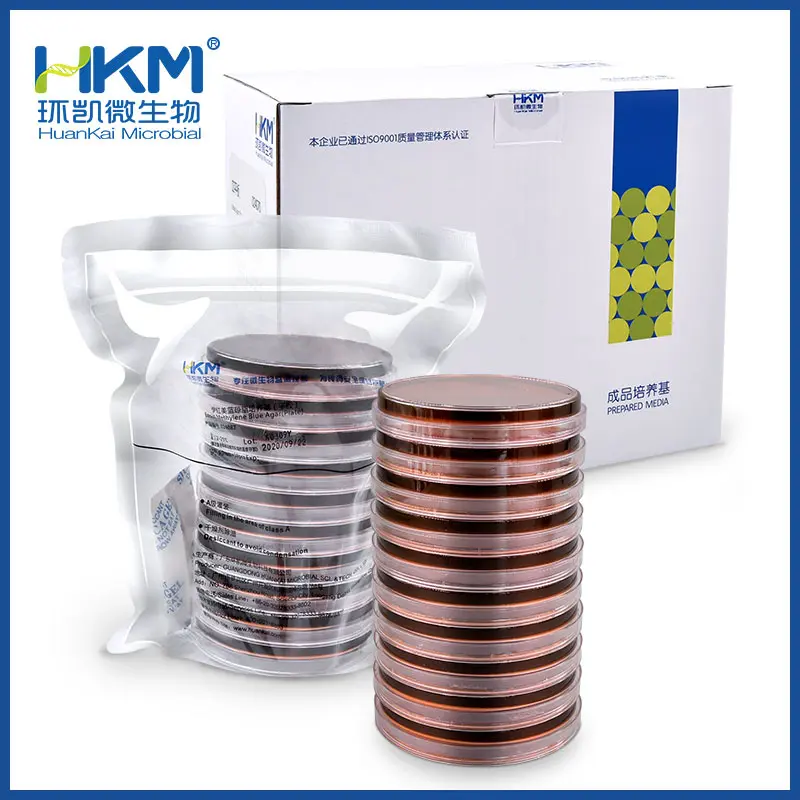 024087 伊红美蓝琼脂平板 90mm*20个 环凯