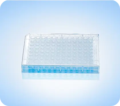 F1003 96孔板 96孔平底 带盖 1箱(独立包装 200个) 拱东