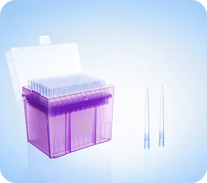 E10250 盒装滤芯吸头 1250μl 1箱(96个/盒*50盒) 拱东