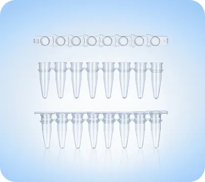 D2001 八连离心管 0.2ML 配盖 1箱(125排/盒*10盒) 拱东