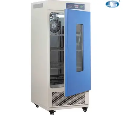 LRH-250F 生化培养箱   内胆尺寸：540×460×1000 外形尺寸：637×662×1590 容积：250 载物托架：标配：3 最多：6 一恒