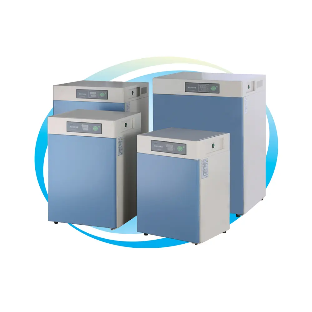 GHP-9050N 隔水式恒温培养箱 内胆尺寸：350×350×410 外形尺寸：500×500×700 容积：50 载物托架：标配：2 最多：4 一恒