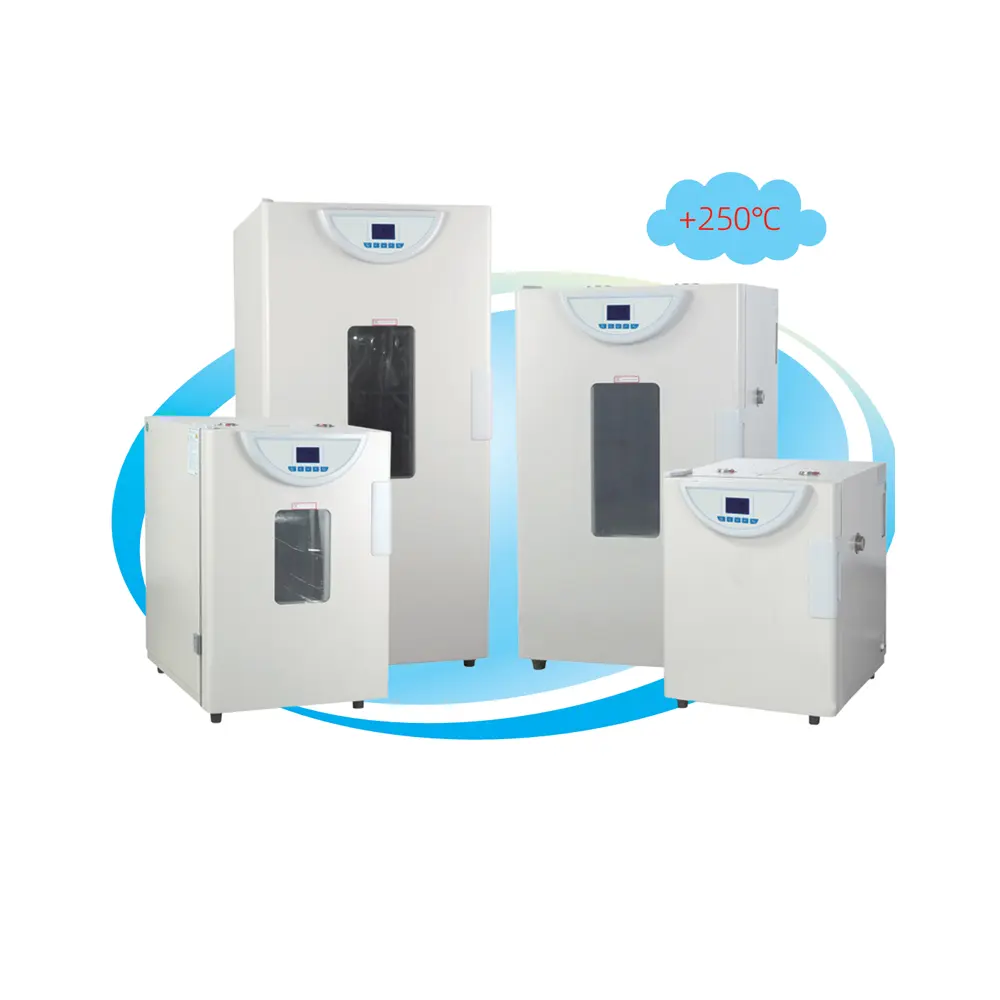 BPG-9206B 精密鼓风干燥箱
(液晶显示) 内胆尺寸：610×570×650 容积：220L 载物托架：标配：3 最多：6 一恒