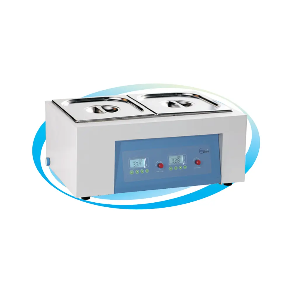 BWS-0505  恒温水槽与水浴锅
(两用) 内胆尺寸：130×280×150
130×280×150 外形尺寸：450×395×260 一恒