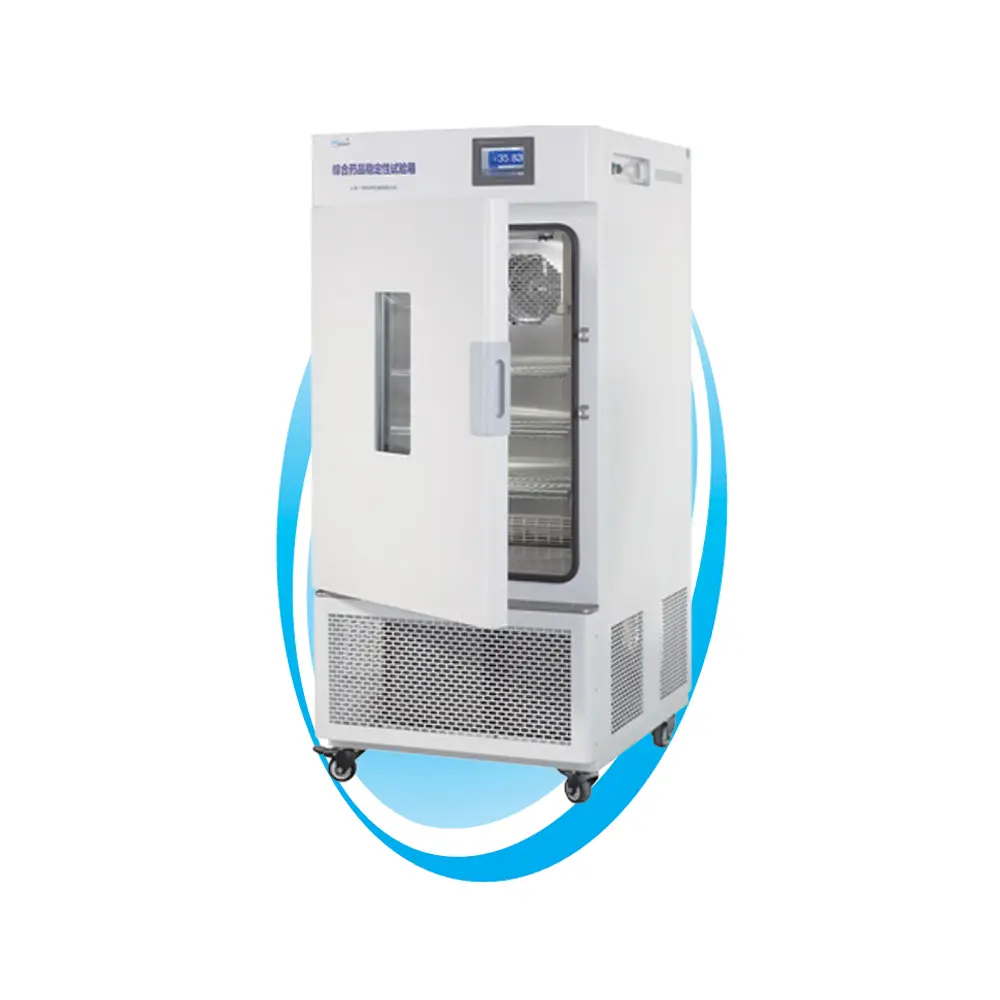 LHH-400GP 药品强光稳定性试验箱 内胆尺寸：700×550×1140 外形尺寸：950×850×1850 容积：400L 载物托架：标配：4 最多：6 一恒