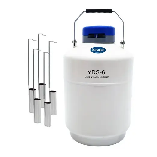YDS-6 液相液氮罐
圆提桶系列 标配6个Φ38*120mm圆提桶、锁盖 贝纳吉/banagee