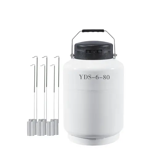 YDS-6-80 液相液氮罐
圆提桶系列 标配6个Φ63*120mm圆提桶、锁盖 贝纳吉/banagee