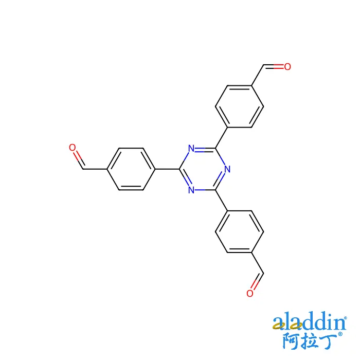 B300251-250mg 443922-06-3 4,4',4''-(1,3,5-三嗪-2,4,6-三基)三[苯甲醛] ≥97% 阿拉丁/aladdin 