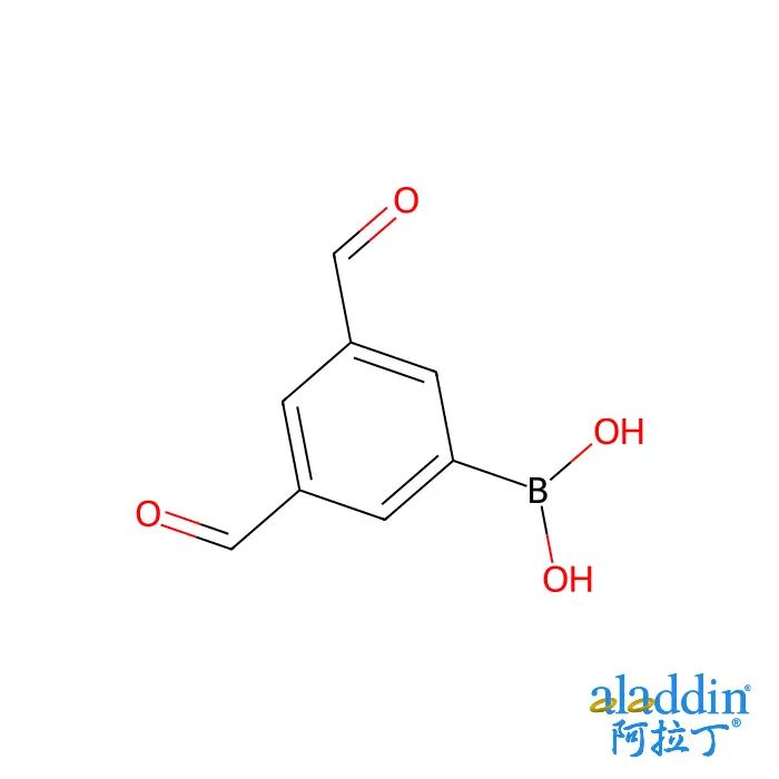 B300280-50mg 480424-62-2 3,5-二甲酰基苯基硼酸（含不等量酸酐） ≥97% 阿拉丁/aladdin 