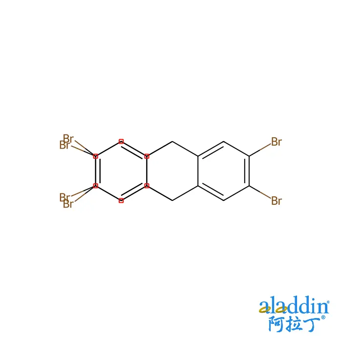B300338-250mg 55805-81-7 2,3,6,7,14,15-六溴三蝶烯 ≥98% 阿拉丁/aladdin 