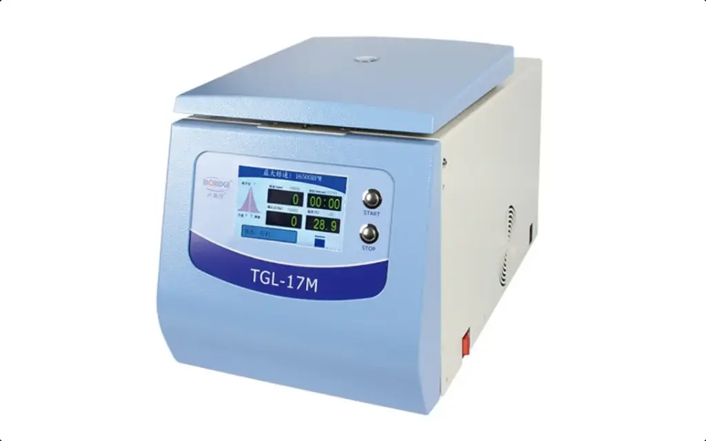 TGL-17M 台式高速冷冻离心机 最高转速r/min：17000 最大相对离心力×g：21532 触摸屏显示 主机带NO.1 卢湘仪