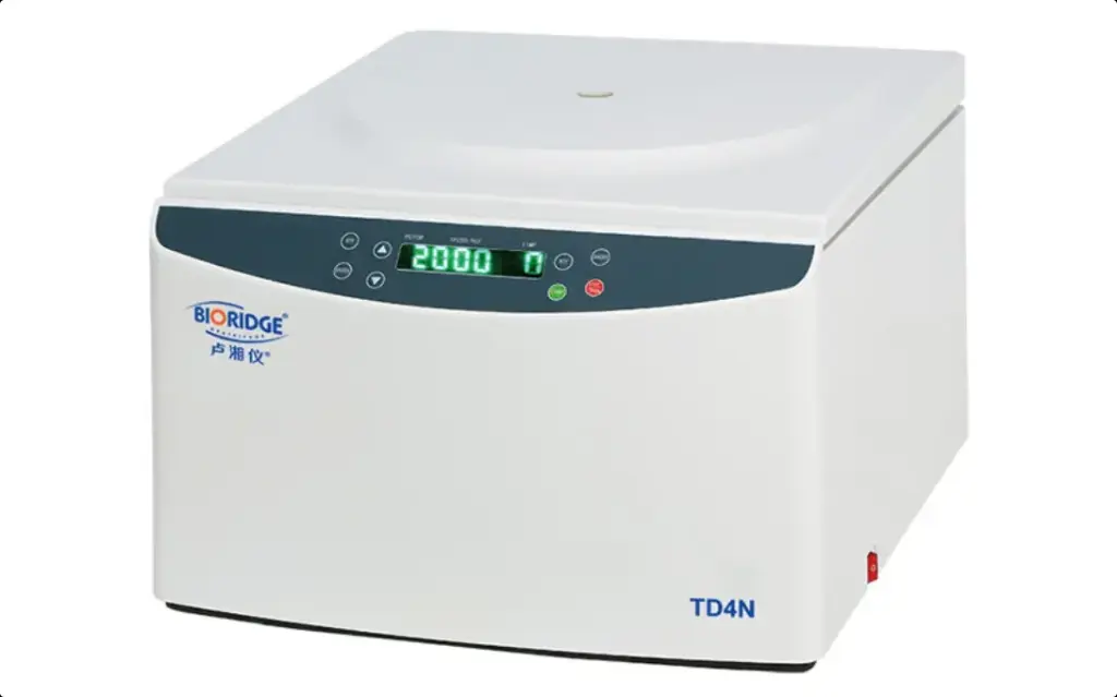 TD4N 低速多管架尿沉渣离心机 最高转速r/min：4000 最大相对离心力×g：2810 LCD 液晶显示  卢湘仪