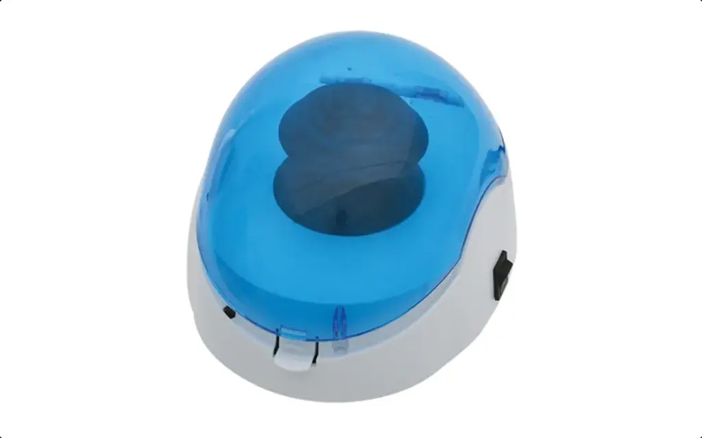 TD4K 迷你离心机 最高转速r/min：4000 最大相对离心力×g：900 容 量（ml）：1.5ml/0.5ml/0.2ml×6
0.2ml×2×8  卢湘仪