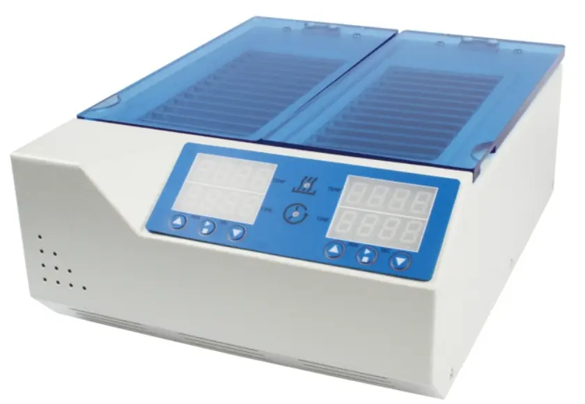 F37-12X2 试剂卡孵育器 LED 数字显示 温度范围：20-50℃ 卢湘仪