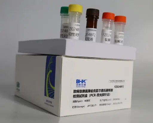 [G800478052] FZ024BF2 致病型唐菖蒲伯克霍尔德氏菌核酸检测试剂盒(PCR-荧光探针法)48测试/盒 环凯
