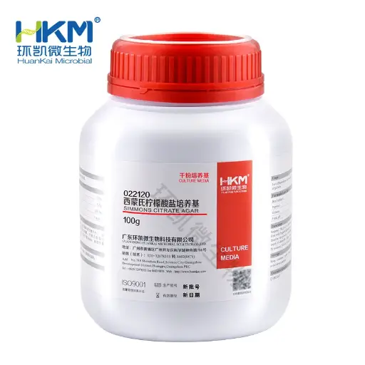 [G800478213] 022120 西蒙氏柠檬酸盐(枸椽盐)琼脂 BR 100g 环凯