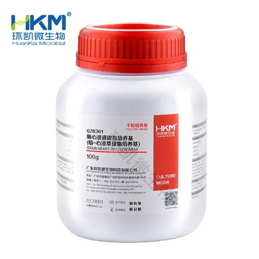 [G800478539] 028363 脑心浸液琼脂培养基（GB8538-2022） 100g/瓶 环凯