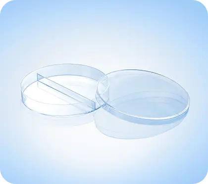 [G10003531] K1003 一次性使用培养皿 9cm分格式 1箱(10个/包*50包) 拱东