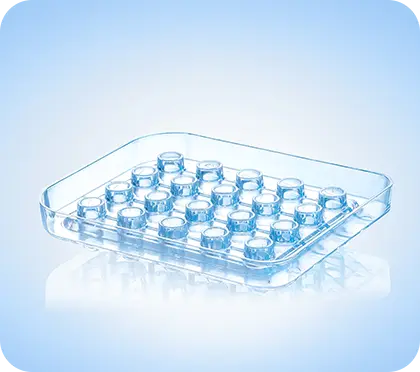 [G10003580] F1008 反应板 20孔 1箱(2个/包*100包) 拱东