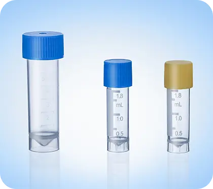 [G10003653] D1015 冷冻管 1.8ML 有刻度 1箱(500只/包*10包) 拱东