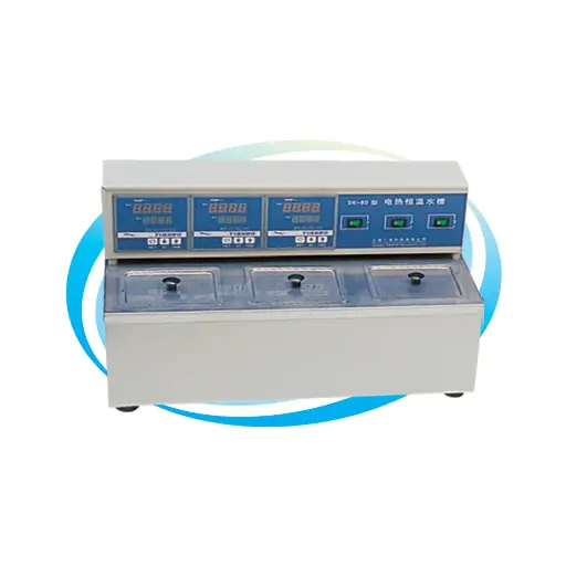 [G10000503] DK-8D 三孔电热恒温水槽 内胆尺寸：150×125×110 外形尺寸：490×245×310 容积：2.1L×3 一恒
