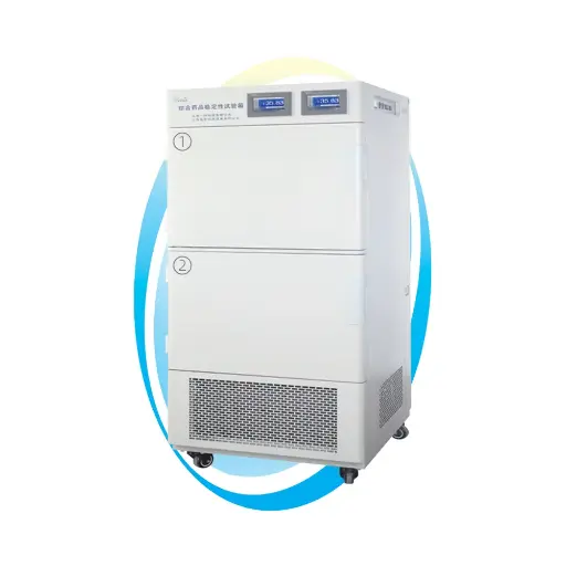 [G10000555] LHH-1000GSD 综合药品稳定性试验箱
(大型) 内胆尺寸：730×890×1480 外形尺寸：870×1220×2065 容积：1000L 载物托架：标配：4 最多：6 一恒