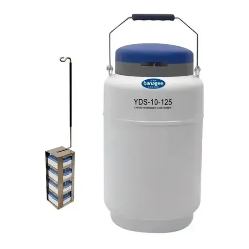 [G10002534] YDS-10-125 液相液氮罐
方提桶系列 标配1个4层25格方提桶、锁盖 贝纳吉/banagee