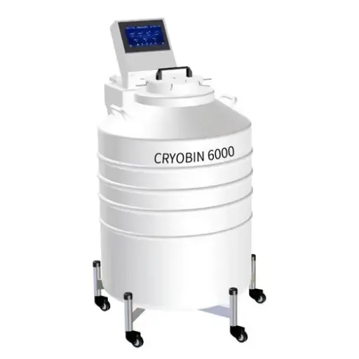 [G10002576] Cryobin 3600 小型气相
液氮罐 标配智能监控系统 贝纳吉/banagee