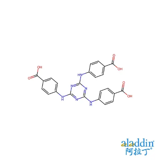 [G700002995] B300432-100mg 63557-10-8 2,4,6-三（对羧基苯基）氨基-1,3,5-三嗪 ≥98% 阿拉丁/aladdin 