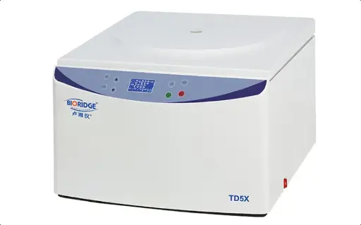 [G10000985] TD5X 血库专用自动平衡离心机 最高转速r/min：5000 最大相对离心力×g：3555 LCD 液晶显示  卢湘仪
