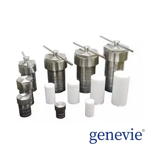 [G00000001] 水热合成釜 10ML，平盖，含PTFE内衬  耐220度高温