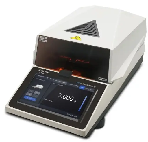 [G10003114] XY-1004MX-T7 Pro 电磁力传感器水分测定仪智能开门触摸屏 110g0.1mg 幸运